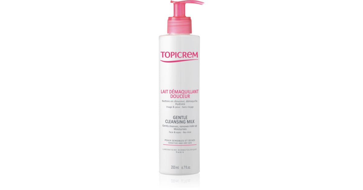 Topicrem Leche Limpiadora Suave 200 ml