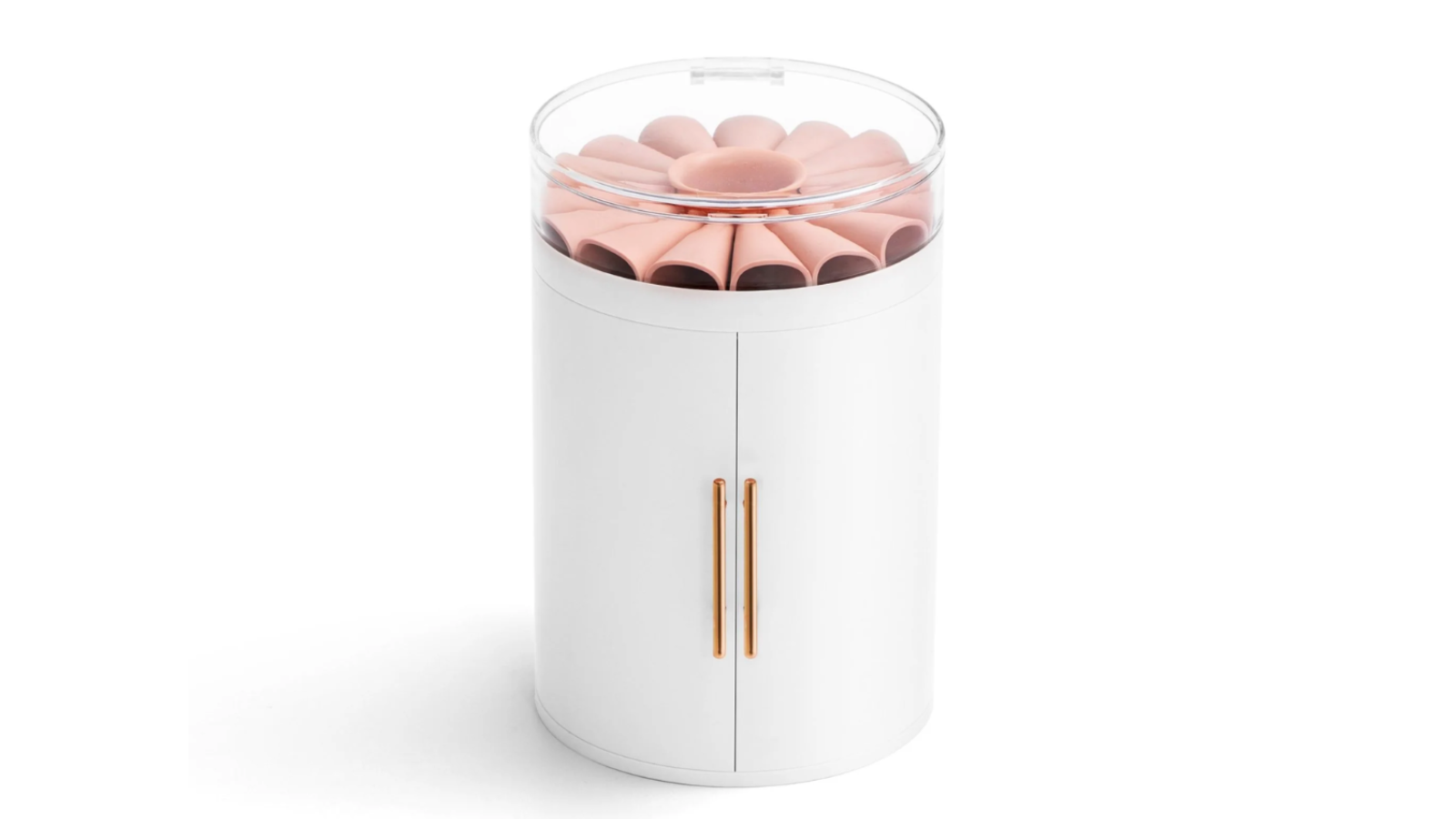 Multitasky Multi-Layered Jewelry Organizer Tower Cream White