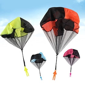 Parachute Toy Children's Flying Toys Free Throwing Hand Throw Parachute Army Man Outdoor Toys For Kids Gifts