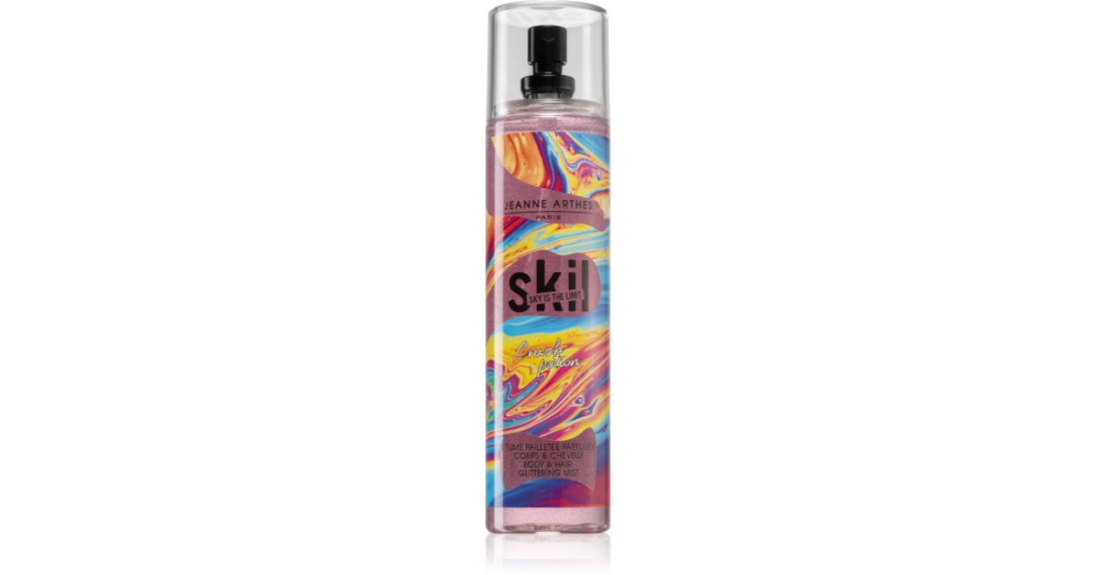 Skil Toxic Love Crush Potion duftende kropsspray med glitter til kvinder 250ml