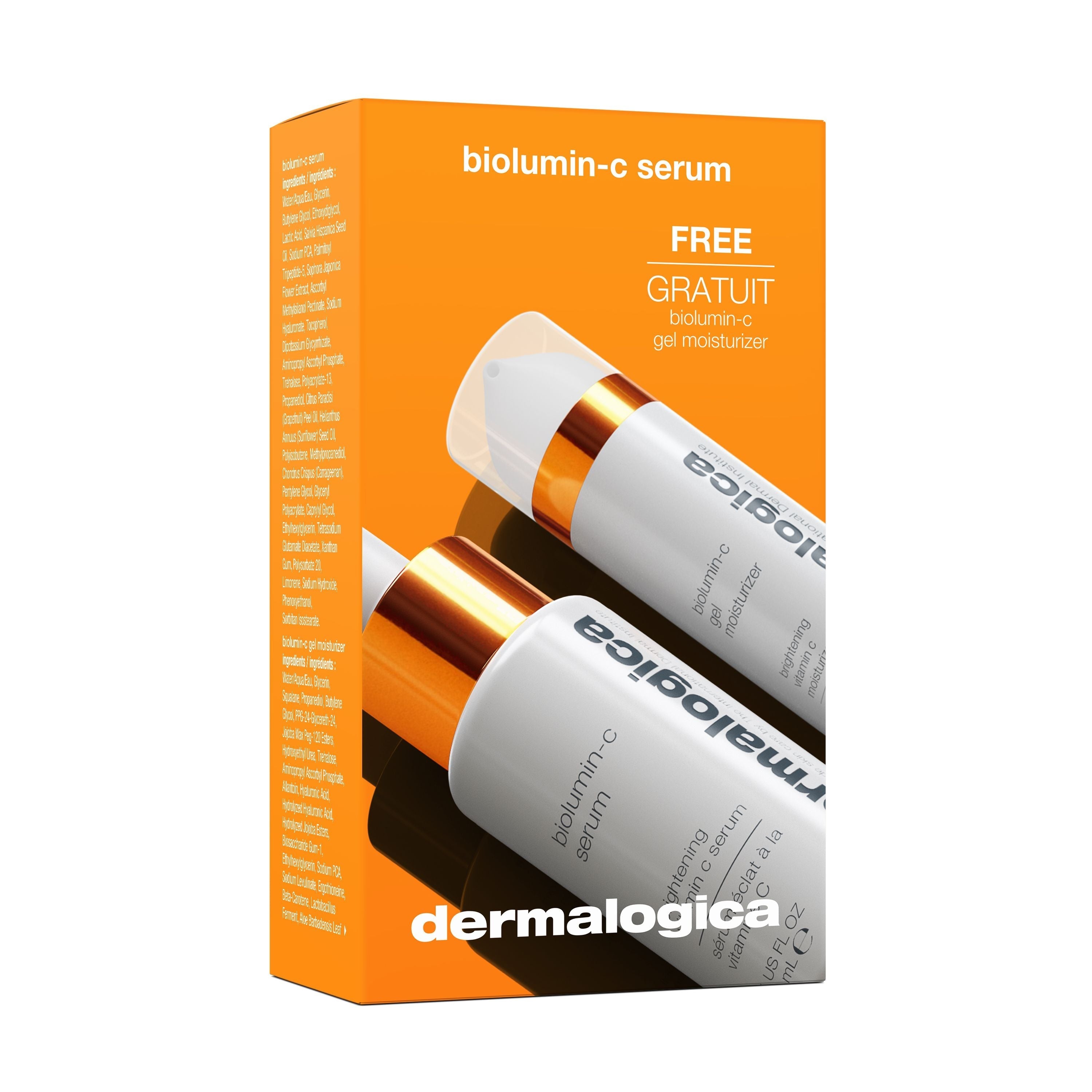 Set Dermalogica: Biolumin-C Vitamina C Siero Illuminante per il Viso 30 ml + Biolumin-C Vitamina C Gel Idratante per il Viso 15 ml *Miniatura