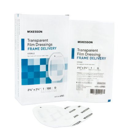 McKesson Transparent Film Dressing, Octagon 2-3-8 x 2-3-4 Inch, 400 Each - Case