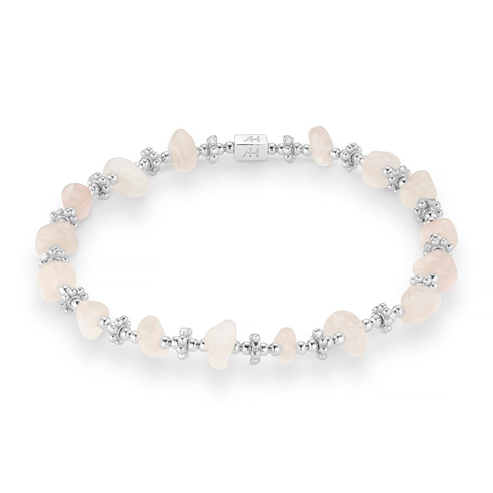 Annie Haak Fiore Chip Silver Charm Bracelet