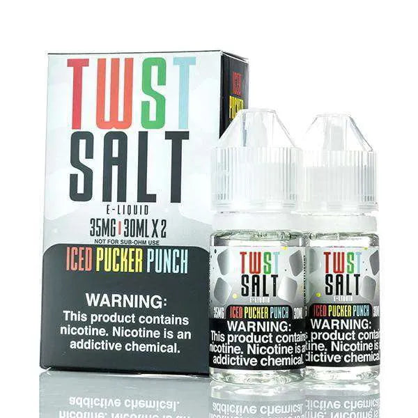 TWST Salt E Liquid - Iced Pucker Punch - 60ml