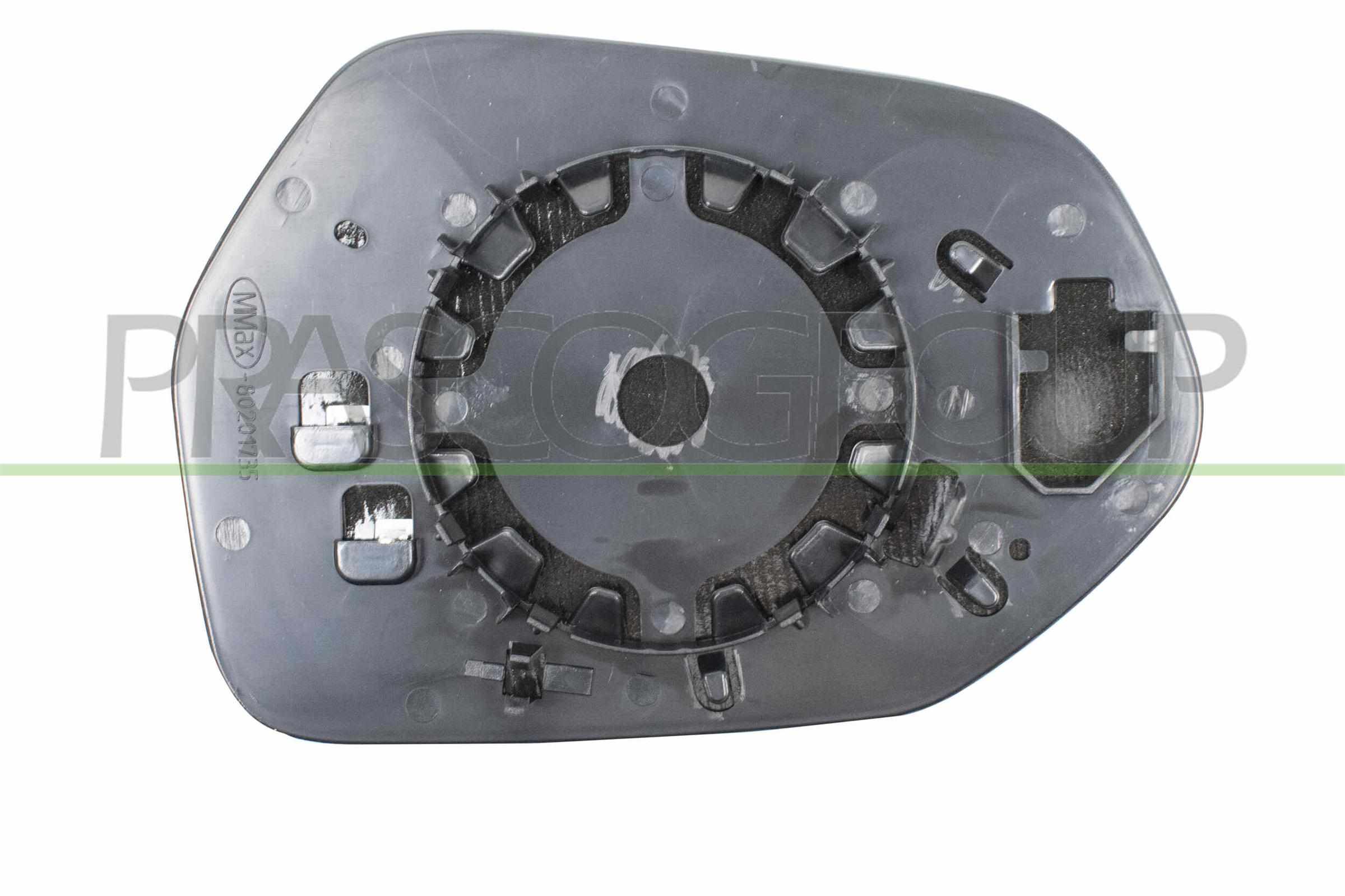 Mirror Glass, exterior mirror PRASCO TY0967513