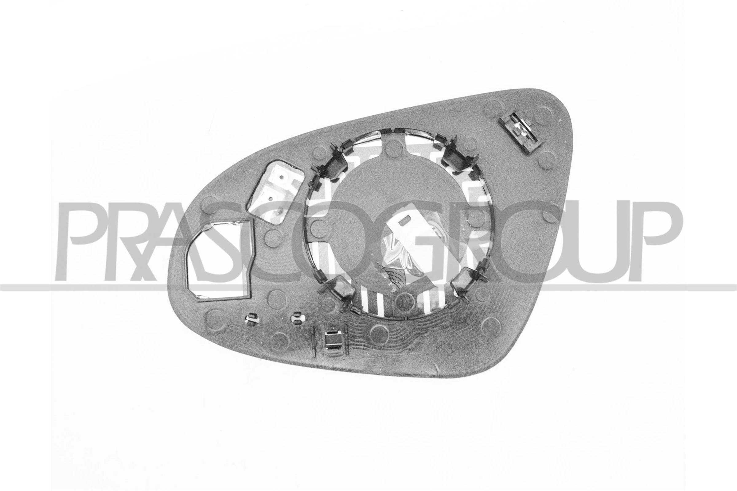 Mirror Glass, exterior mirror PRASCO TY7007513