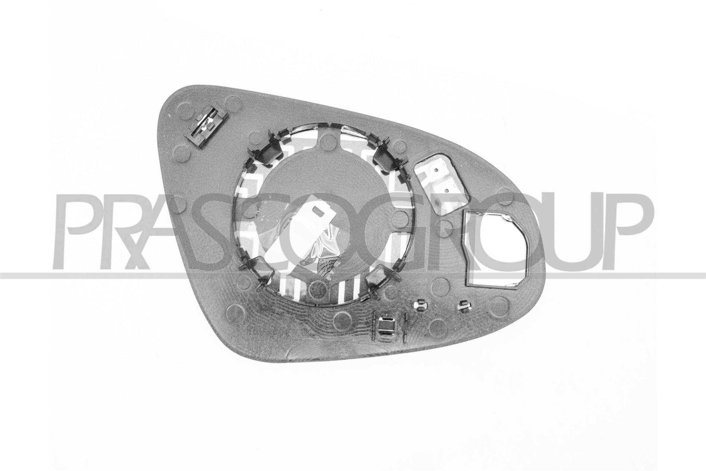 Mirror Glass, exterior mirror PRASCO TY7007514