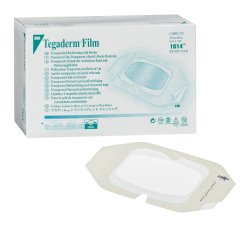 3M Tegaderm Transparent Film Dressing, 6" x 8", 80 Each - Case