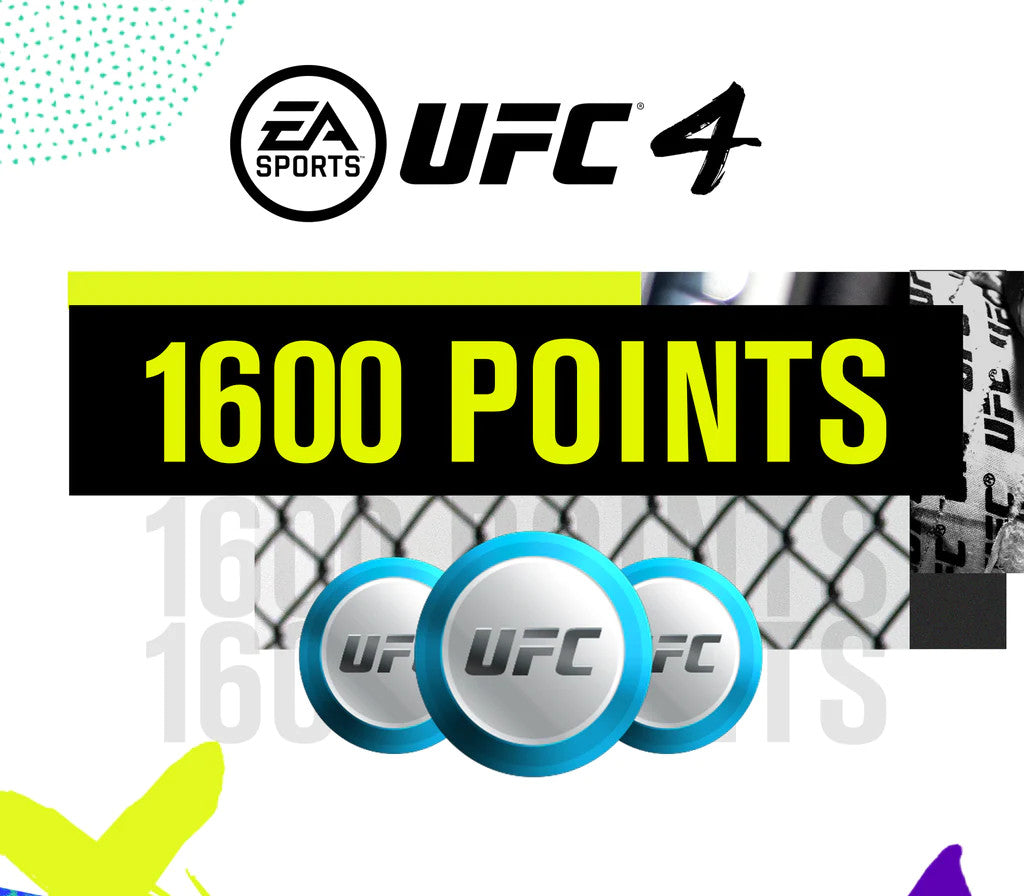 UFC 4 - 1600 Points XBOX One - Xbox Series X|S CD Key