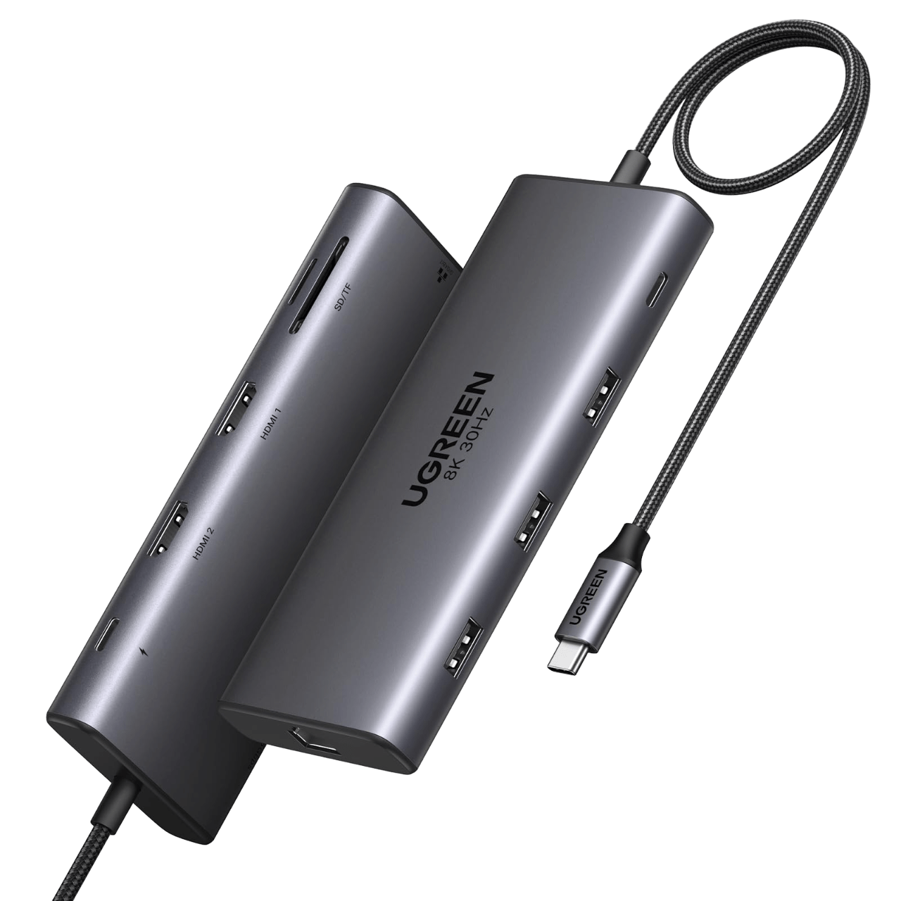 UGREEN Revodok Pro 210 USB C Docking Station Dual HDMI 10 IN 1 USB C Hub