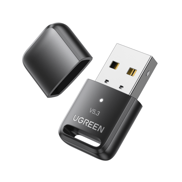 Ugreen V5.3 USB Bluetooth Adapter for PC Laptop, Plug and for Windows 11, 8.1