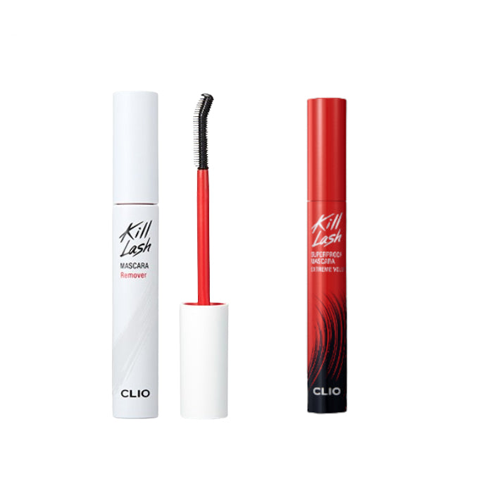 CLIO - Kill Lash Superproof Mascara 04 Extreme Volume + Remover Set