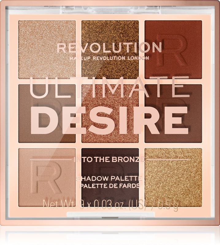 Makeup Revolution Ultimate Desire Lidschattenpalette Into The Bronze 8,1 g