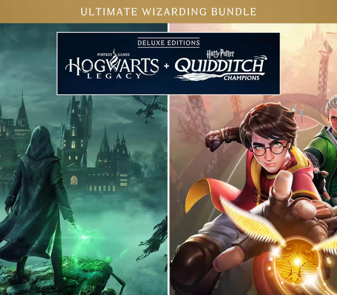 Hogwarts Legacy + Harry Potter: Quidditch Champions Deluxe Editions Bundle XBOX One - Xbox Series X|S Account
