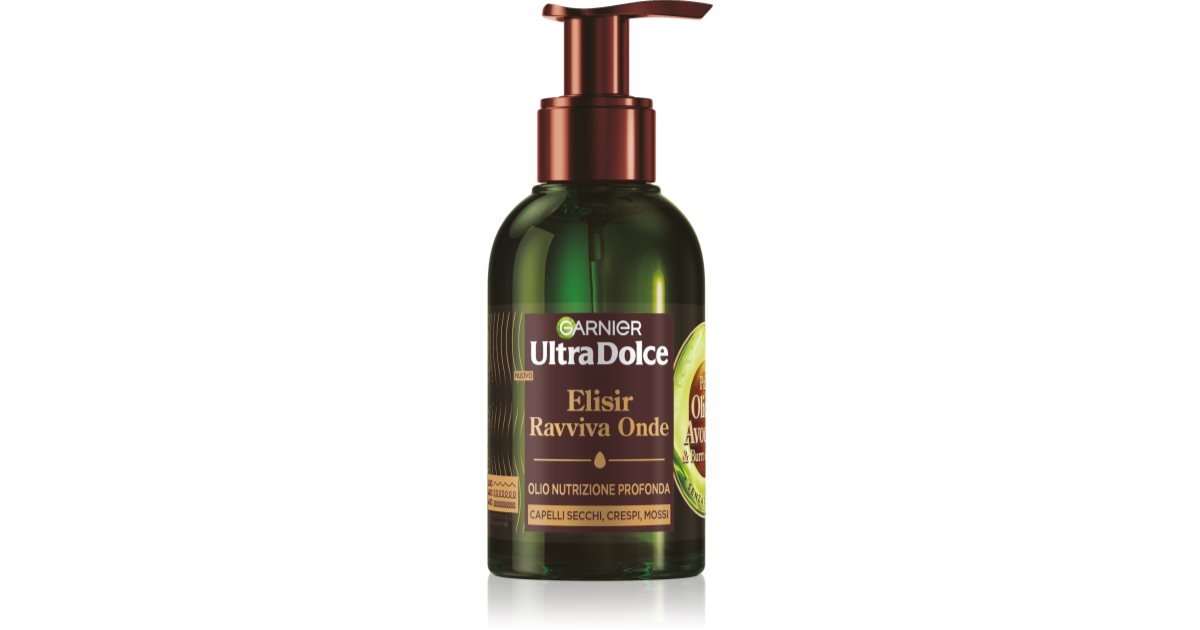 Garnier Ultra Dolce Elisir Ravviva Onde silkeblødt hårserum med avocado 120 ml