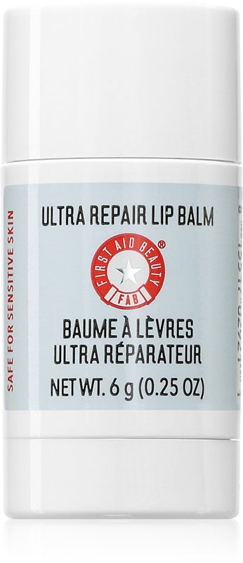 First Aid Beauty Ultra Naprawczy odżywczy i nawilżający balsam do ust 6 g