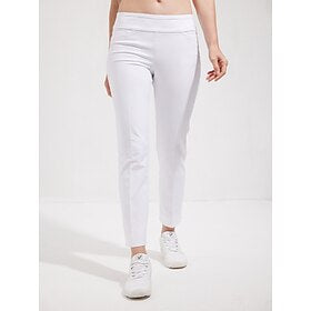 Women's Golf Pants White Pants - Trousers Ladies Golf Attire Clothes Outfits Wear Apparel