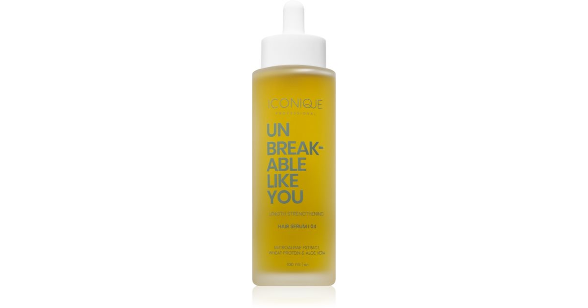ICONIQUE Professional UNBREAKABLE LIKE YOU Lengdeserum for sterkere langt hår 100 ml
