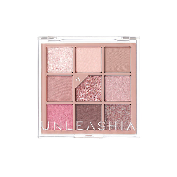 Unleashia - Glitterpedia Eye Palette - 6.2g - No 5 All of Dusty Rose