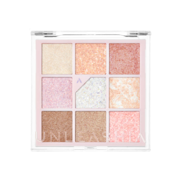 Unleashia - Glitterpedia Eye Palette - 6.2g - No1 All of Glitter