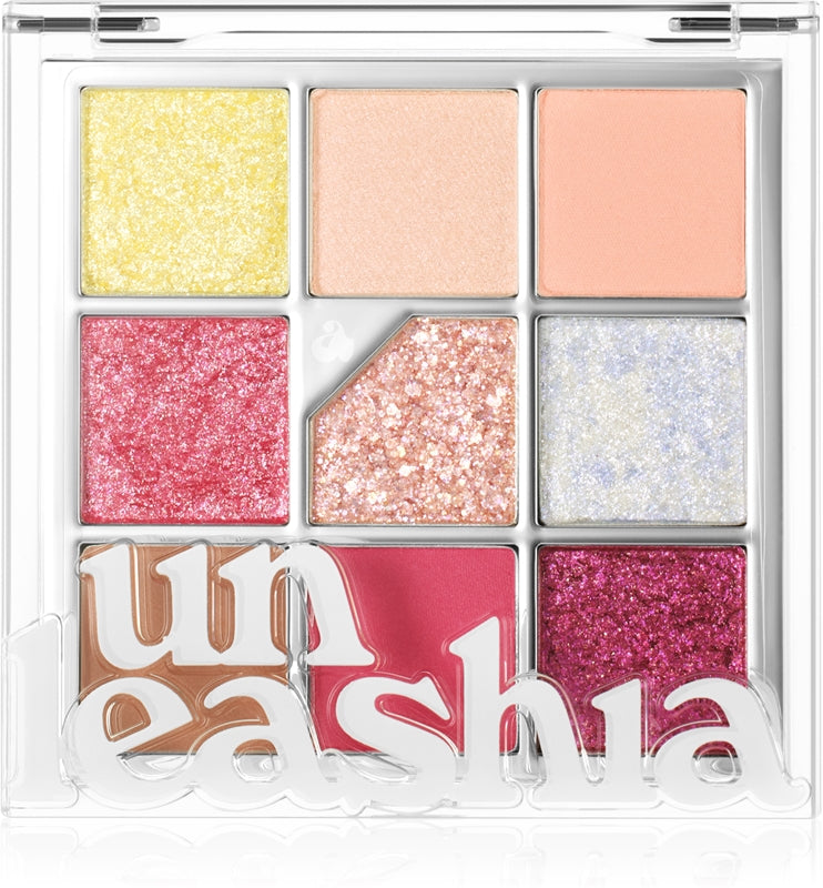 Unleashia Glitterpedia Palette de fards à paupières All of Peach Ade Color 6,6 g