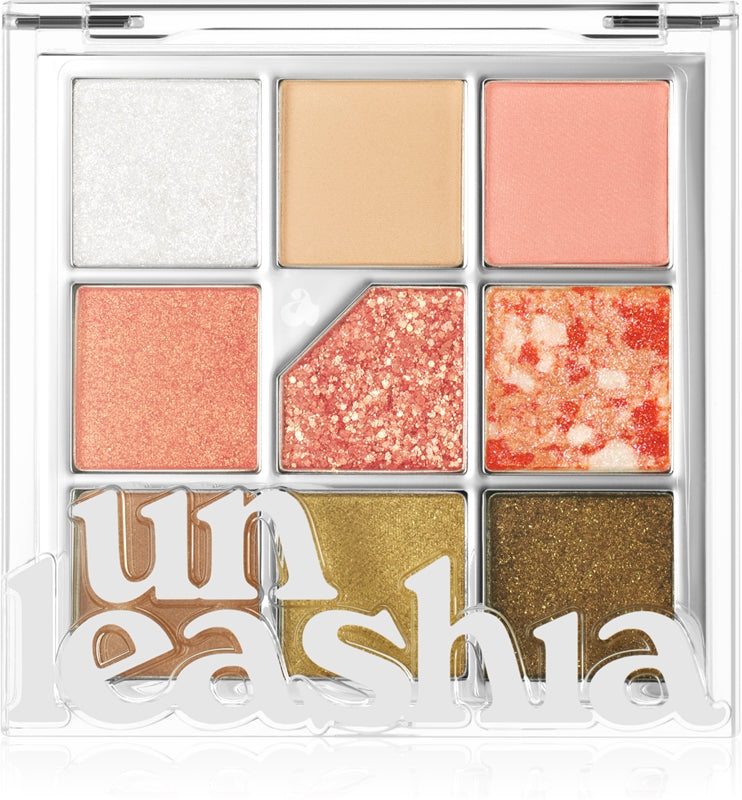 Unleashia Palette pour les yeux Glitterpedia Palette de fards à paupières de couleur All of Citrus 6,6 g