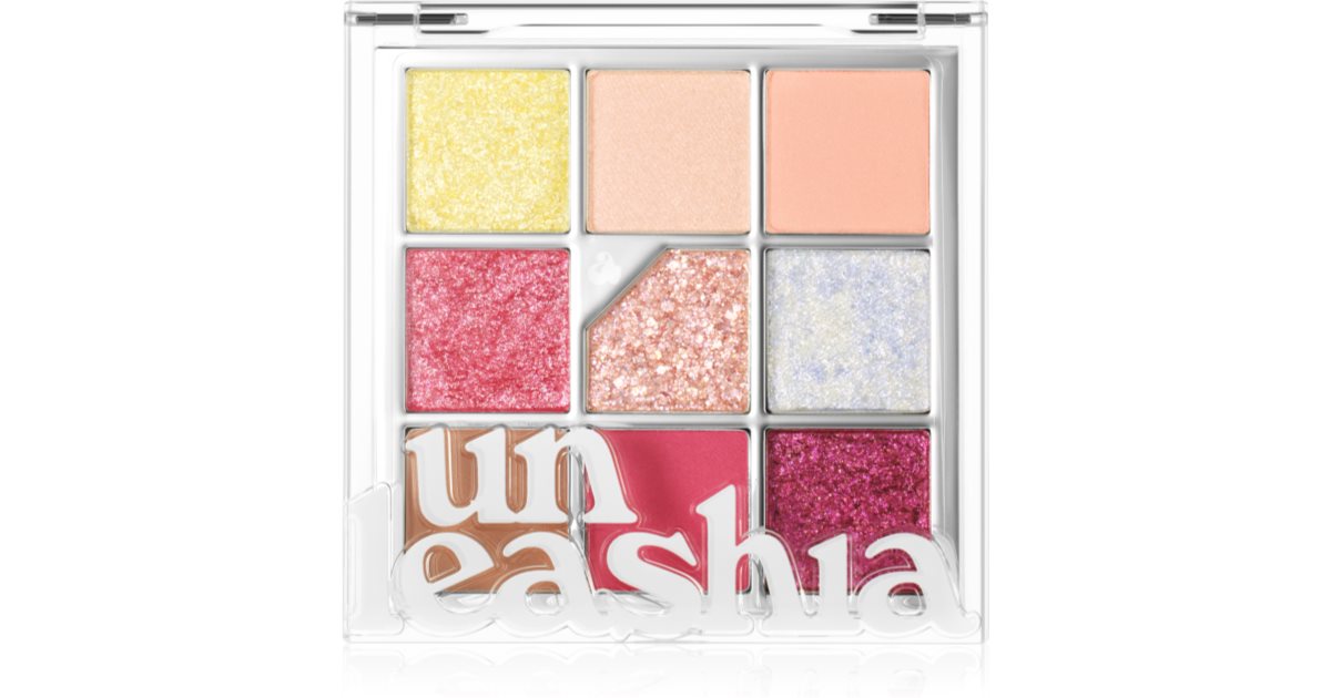 Unleashia Glitterpedia Eye Palette All of Citrus paleta kolorowych cieni do powiek 6,6 g