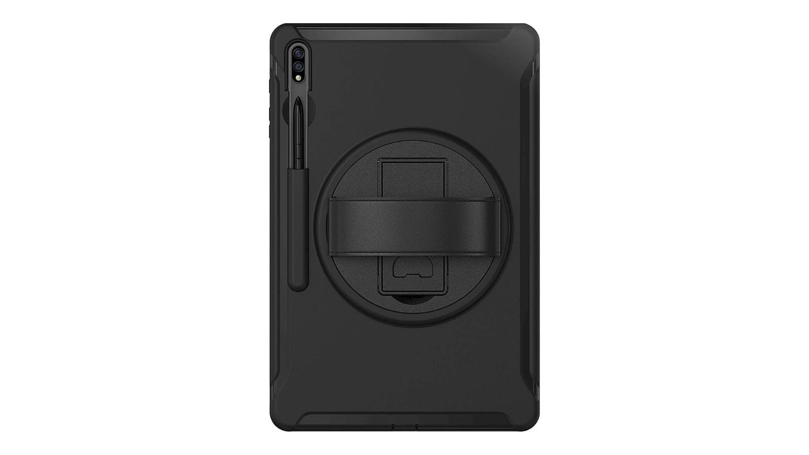 Sahara Case PROTECTION Hand Strap Series Case: Built-in screen protector Samsung Galaxy Tab S7 FE