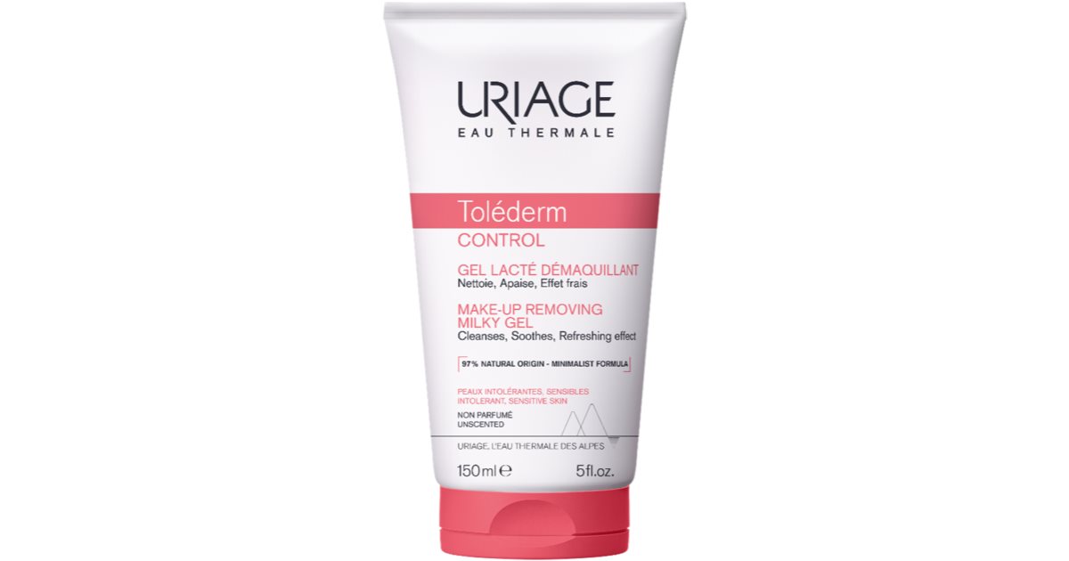 Uriage Toléderm sminkefjernende melkegel 150 ml