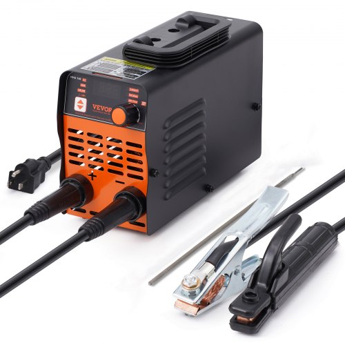 VEVOR Stick Welder, 140A ARC-Lift TIG 2-IN-1 Welding Machine with IGBT Inverter 110V-220V Portable MMA Welder Machine with Hot Start, Arc force and An