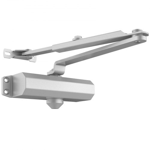 VEVOR Door Closer, Automatic Door Closer Commercial or Residential Use for Door Weights 150 Lbs, Adjustable Size Hydraulic Buffer Door Closers Heavy D