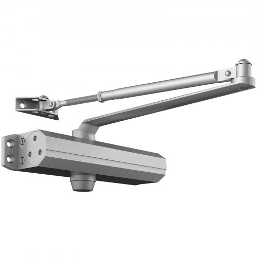 VEVOR Door Closer, Automatic Door Closer Commercial or Residential Use for Door Weights 330Lbs, Adjustable Size Hydraulic Buffer Door Closers Heavy Du