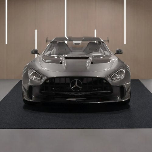 VEVOR Garage Floor Mat, 2.28 x 6.1 M Waterproof Protection from Water,Snow, Rain,Mud and Oil for Cars, Non-slip Heavy Duty Containment Mat with TPE An