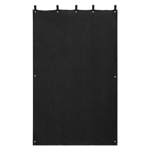 VEVOR Sound Dampening Blankets, Soundproof Curtains with 2032 x 1219 mm, Soundproof Blanket with Grommets, Studio Grommeted Blanket, for Window, Door,