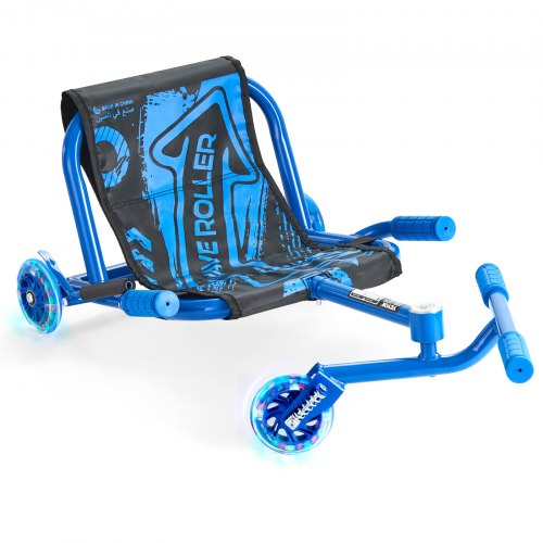 VEVOR Ride on Scooter, Load Capacity of 132 lbs, Swing Side-to-Side for Amazing Ride Powered by Zig-Zag Motion, Ride on Drifting Toy for Ages 4+, Ride
