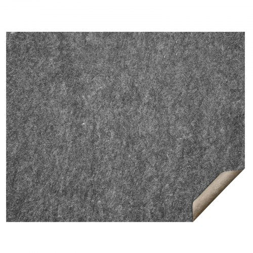 VEVOR - Slip-Resistant Rug Pad - Protective Cushioning Carpet Pad - 8' x 10' - 1-4"Thick - Dual Surface - Polyester Felt + Latex - Gray - 7-8㎡ Area Ca