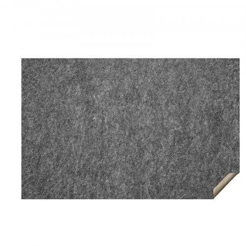 VEVOR - Slip-Resistant Rug Pad - Protective Cushioning Carpet Pad - 5' x 8' - 1-4"Thick - Dual Surface - Polyester Felt + Latex - Gray - 3-4㎡ Area Car