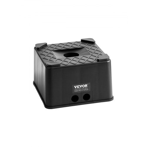 VEVOR Trailer Jack Block, 6" High Heavy Duty RV Leveling Block with 6000 lbs Capacity, RV Jack Stand, Motorcycle Stand, Stool, Camper Accessories for