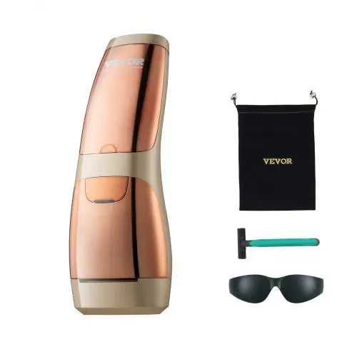 VEVOR Laser Hair Removal, IPL Permanent Hair Removal with Sapphire Ice Cooling System, 3-in-1 Painless At-Home Hair Removal Device for Women Men, Auto Matron Inn