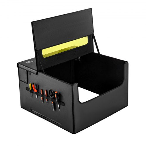 VEVOR Laser Engraver Enclosure, 31.5 x 31.5 x 19.6", Flame Retardant and Fireproof Protective Cover, with Exhaust Fan and Pipe, Insulates Smoke, Noise