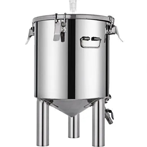 VEVOR 7 Gallon Home Brewing Chronical Fermenter Stainless Steel Brew Bucket Fermenter with Conical Base Matron Inn