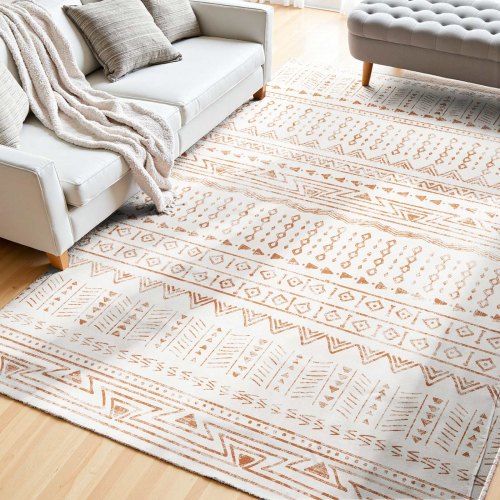 VEVOR Area Rug, 5 x 7 ft Large Washable Rug, Non-Slip and Tear-Resistant Soft Carpet, Pet & Child Friendly Modern Area Rugs, Indoor Mat for Bedroom, O