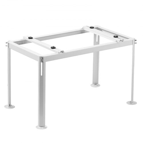 VEVOR Mini Split Ground Stand, Adjustable Anti-Vibration Mini Split Stand for 9000-36000 BTU Ductless Air Conditioner Heat Pump, Heavy Duty AC Base Br