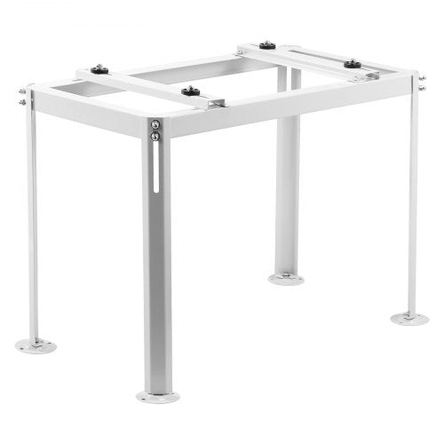 VEVOR Mini Split Ground Stand, Adjustable Anti-Vibration Mini Split Stand for 9000-18000 BTU Ductless Air Conditioner Heat Pump, Heavy Duty AC Base Br