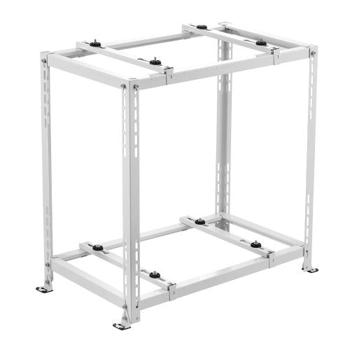 VEVOR Mini Split Ground Stand, Anti-Vibration Mini Split Stand for 9000-18000 BTU Ductless Air Conditioner Heat Pump, Heavy Duty AC Base Bracket Floor