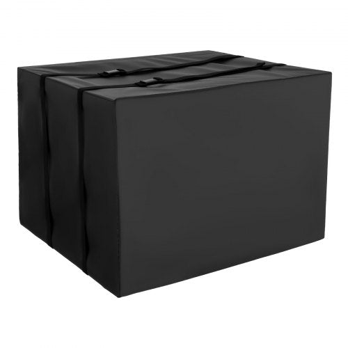 VEVOR Air Conditioner Cover, 20.87 x 15.75 x 14.96 inch Ac Cover for Air Conditioning Unit, Double-Layer, Waterproof Polyester Fabric, Adjustable Shou