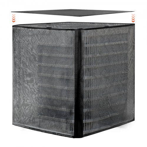 VEVOR Air Conditioner Cover, 32 x 32 x 36 inch Ac Cover for Air Conditioning Unit, Dual-Layer, Detachable Canopy,Waterproof Polyester, Universal HVAC