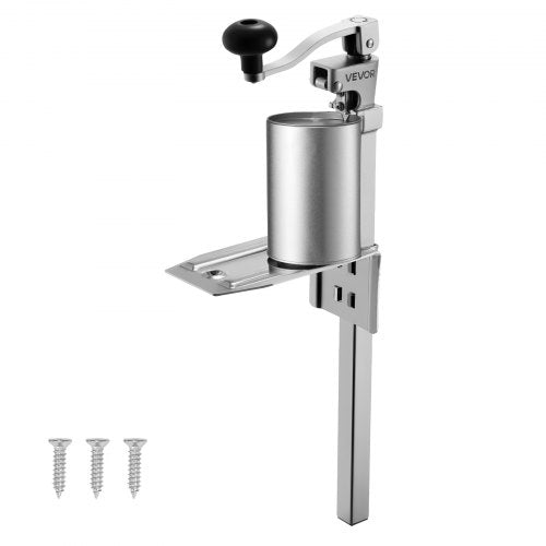 VEVOR Commercial Can Opener, Heavy-Duty Manual Tabletop Cans Opener for Cans Up to 300 mm Height, Height-Adjustable Professional Can Openers with Stai