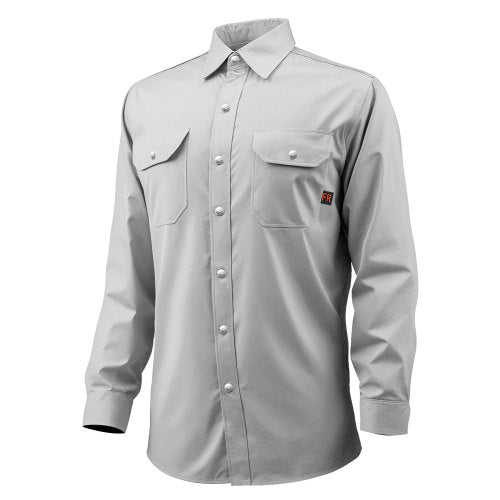 VEVOR FR Shirts for Men, 7oz. Flame Resistant Welding Jacket, Machine Washable Cotton Heat-Resistant Welding Shirt, Meets ATPV 9.2 Cal-cm² Arc Rating