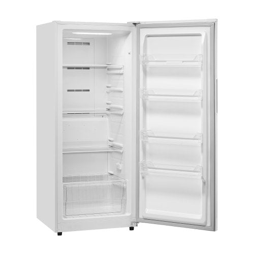 VEVOR Convertible Freezer-Refrigerator, 14 Cu.Ft Frost Free Upright Freezer with Temp Control Panel, Door Open too Long Alarm, Adjustable Shelves and